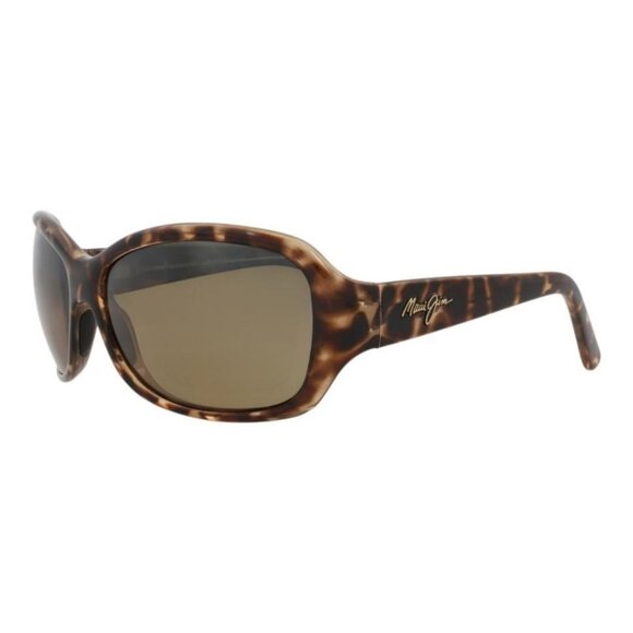 Maui Jim Womens Round/Oval Tortoise Tortoise Bronze Fashion Designer Eyewear - Picture 1 of 4